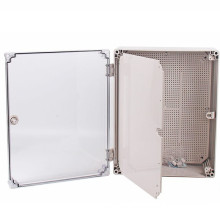 SAIPWELL Manufacturer  500*400*220mm Waterproof PVC  Electrical Box With Clear Door